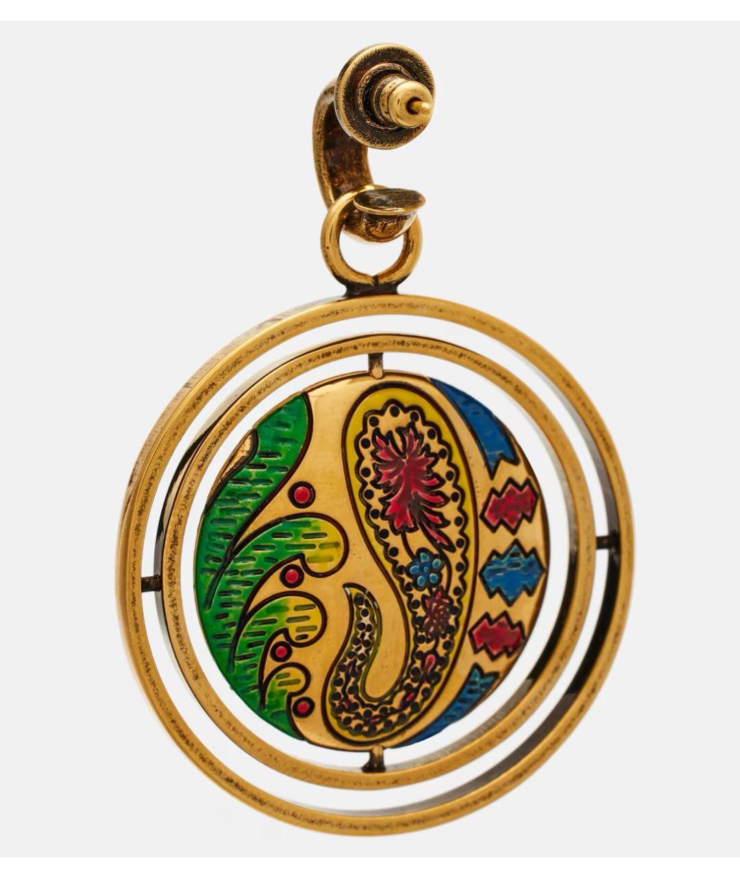 ETRO Золотые серьги, фото 3