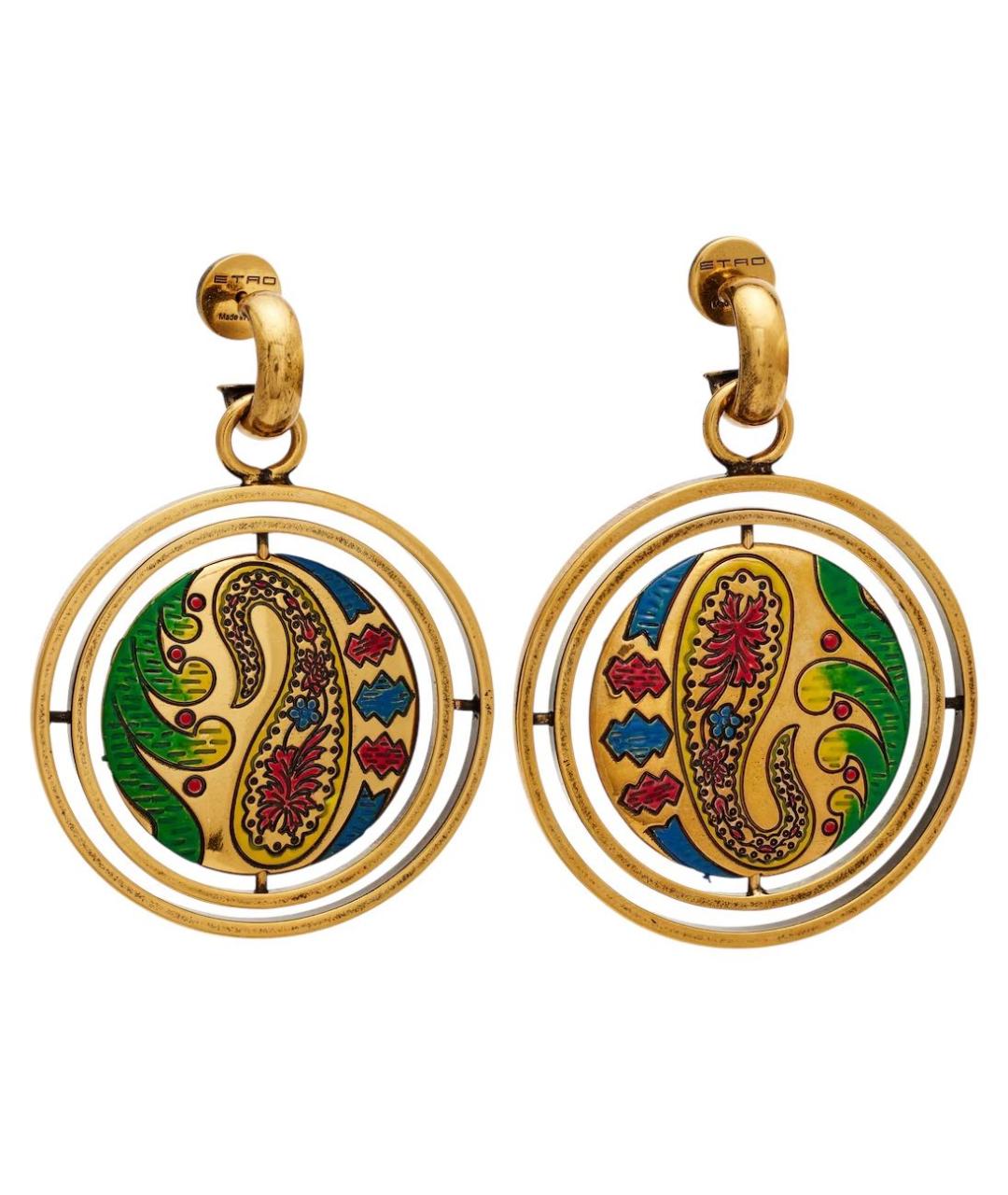 ETRO Золотые серьги, фото 1