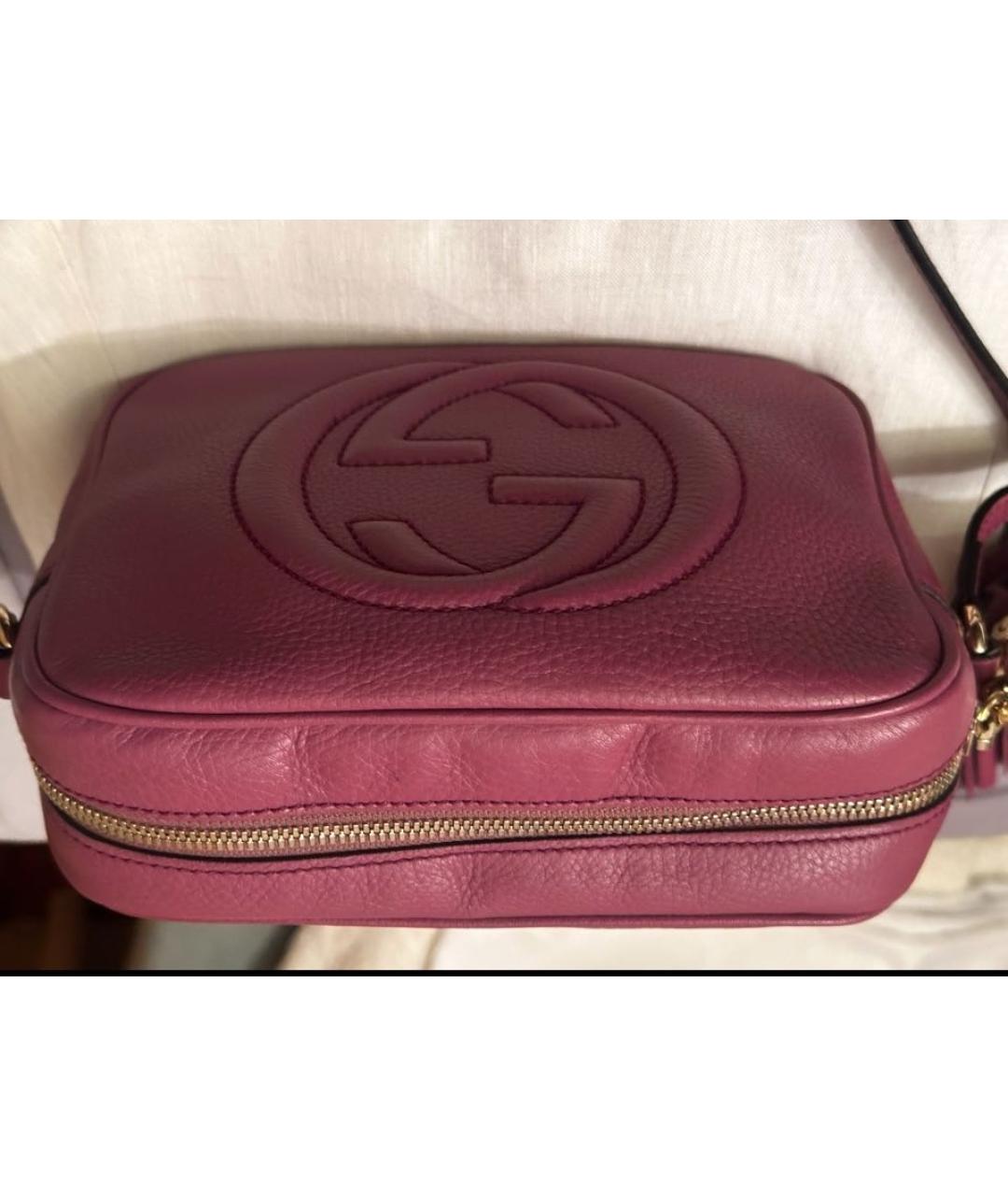 GUCCI Кожаная сумка через плечо, фото 2