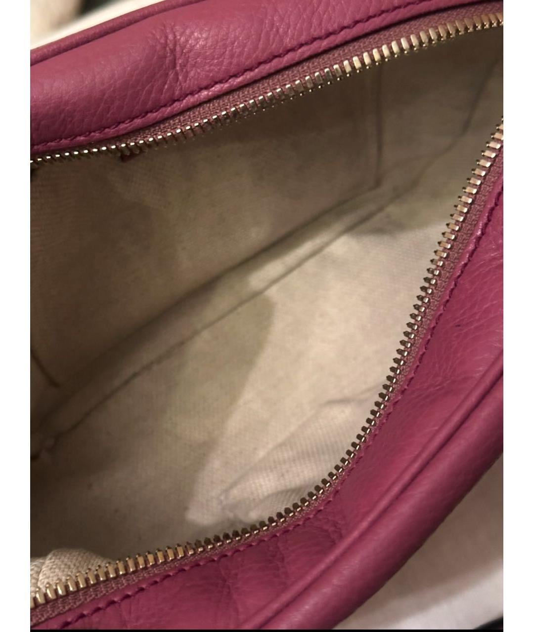 GUCCI Кожаная сумка через плечо, фото 4