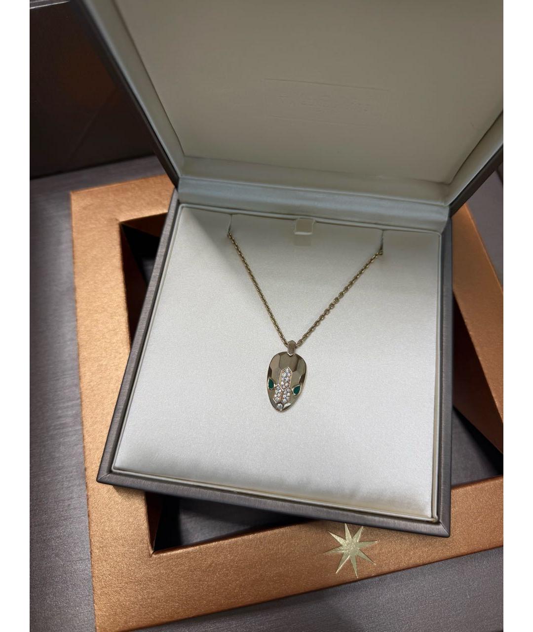 BVLGARI Розовая подвеска из розового золота, фото 8