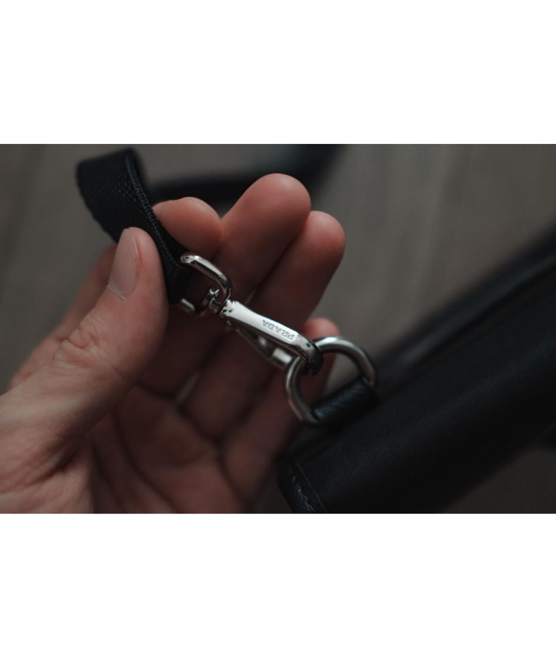 PRADA Черная сумка через плечо, фото 6