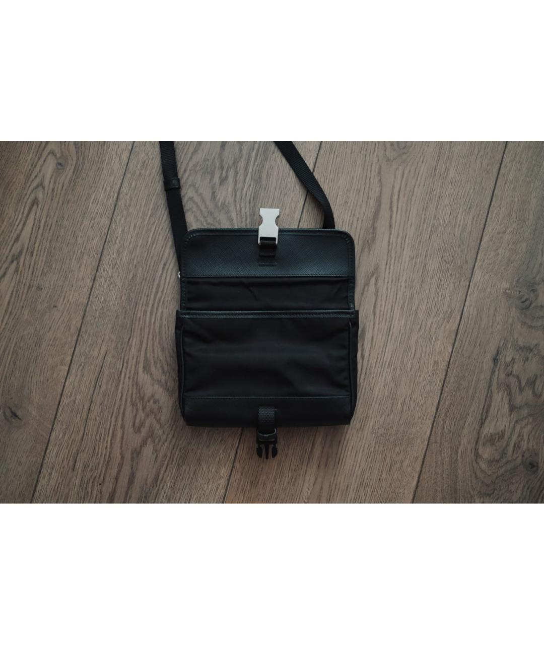 PRADA Черная сумка через плечо, фото 4