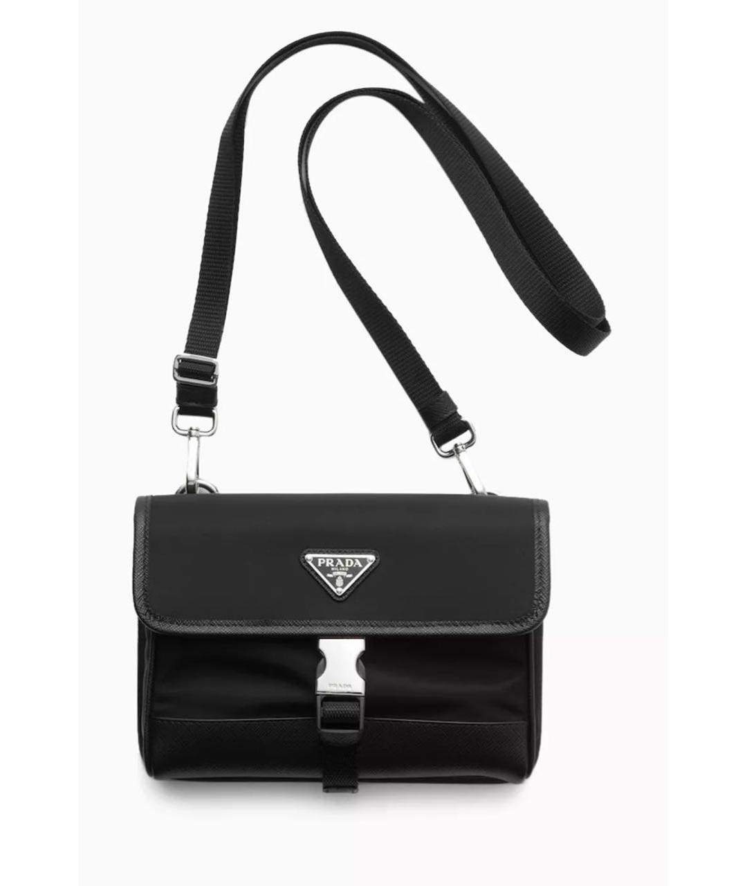 PRADA Черная сумка через плечо, фото 9