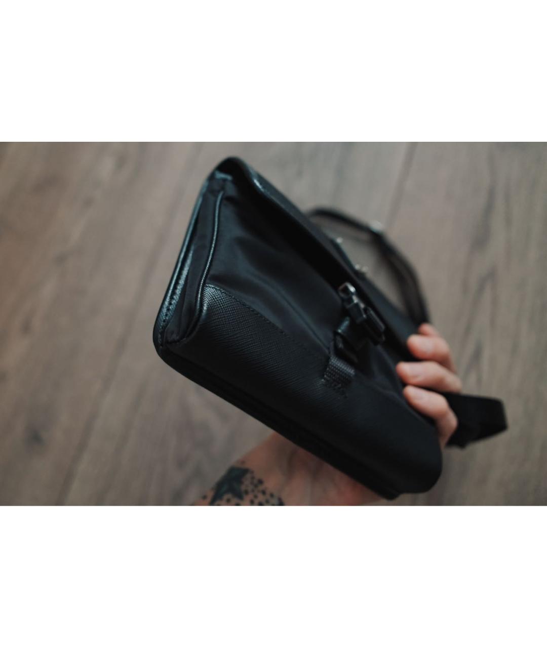 PRADA Черная сумка через плечо, фото 5