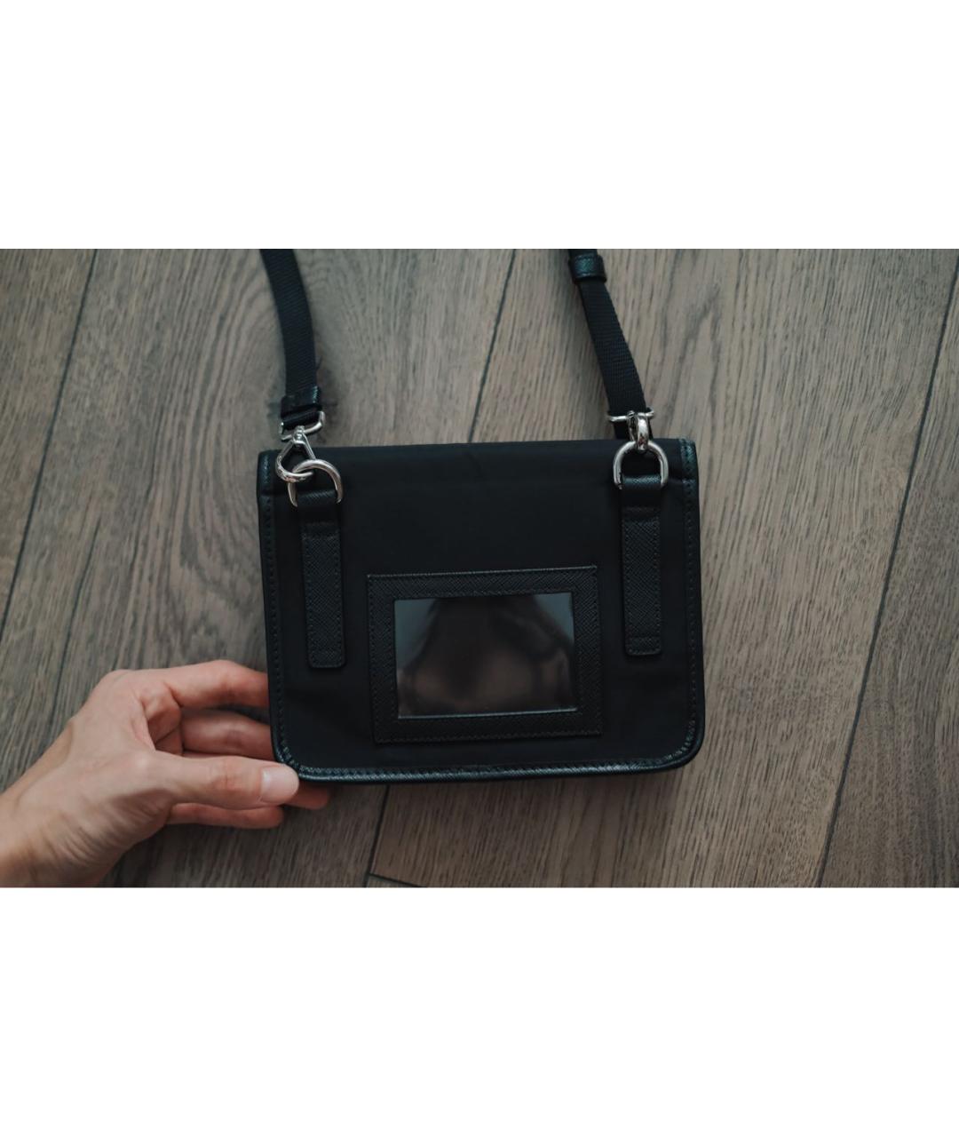 PRADA Черная сумка через плечо, фото 3