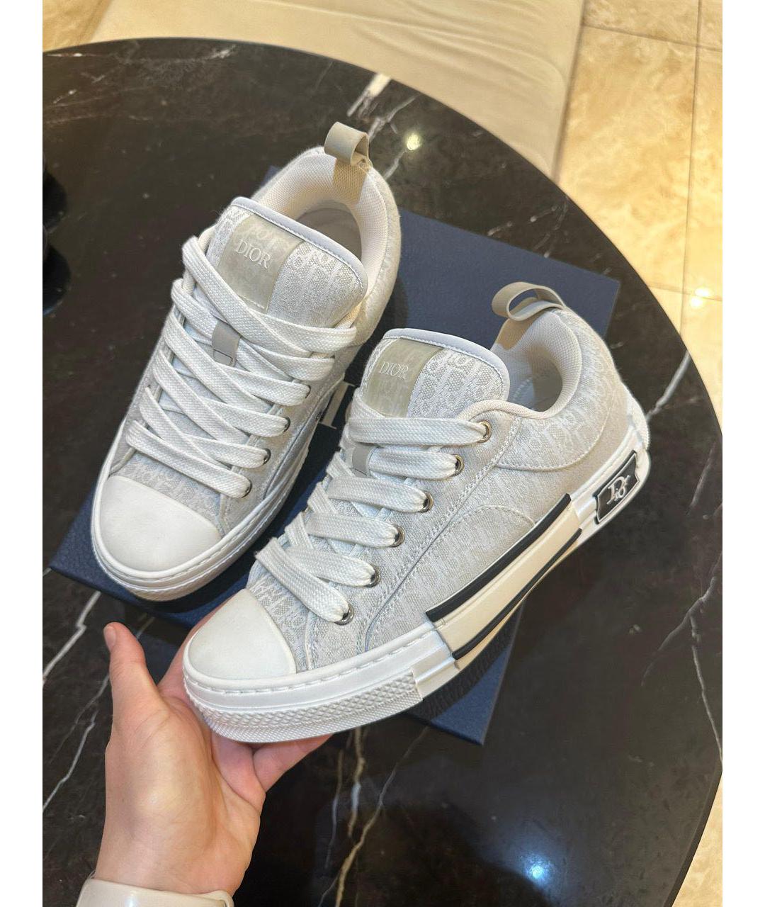 CHRISTIAN DIOR Серые кеды, фото 2