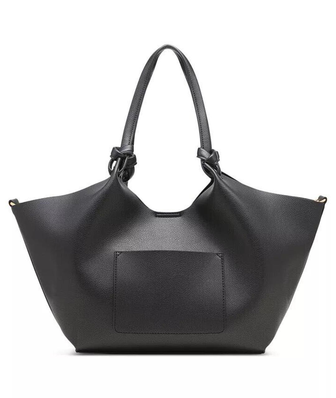 DKNY Черная сумка тоут из искусственной кожи, фото 2