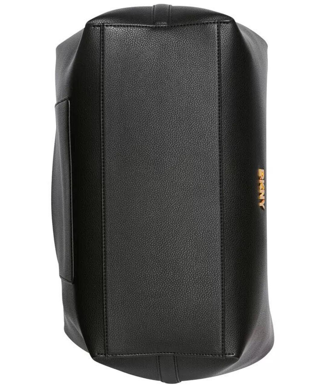 DKNY Черная сумка тоут из искусственной кожи, фото 5