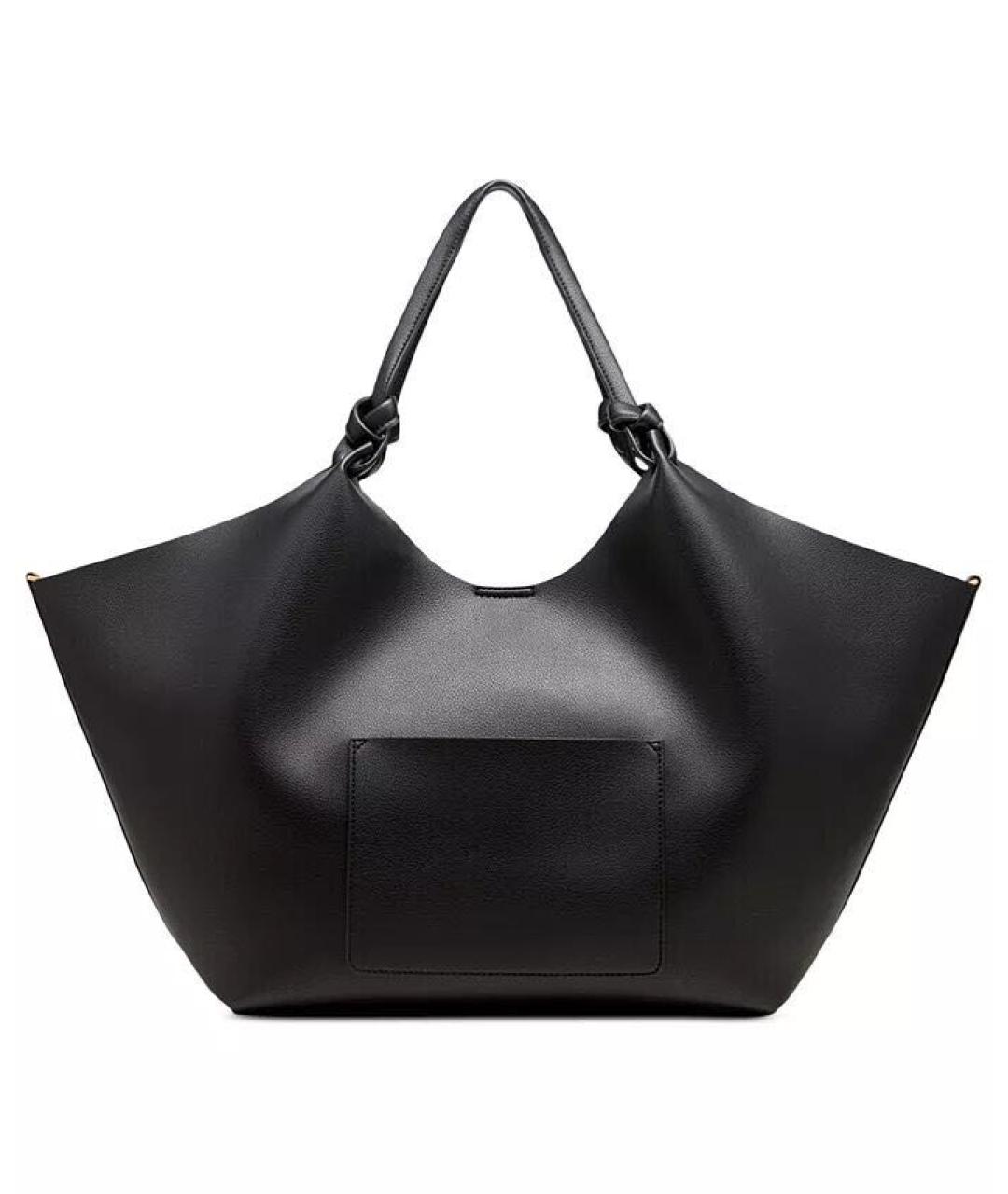 DKNY Черная сумка тоут из искусственной кожи, фото 2