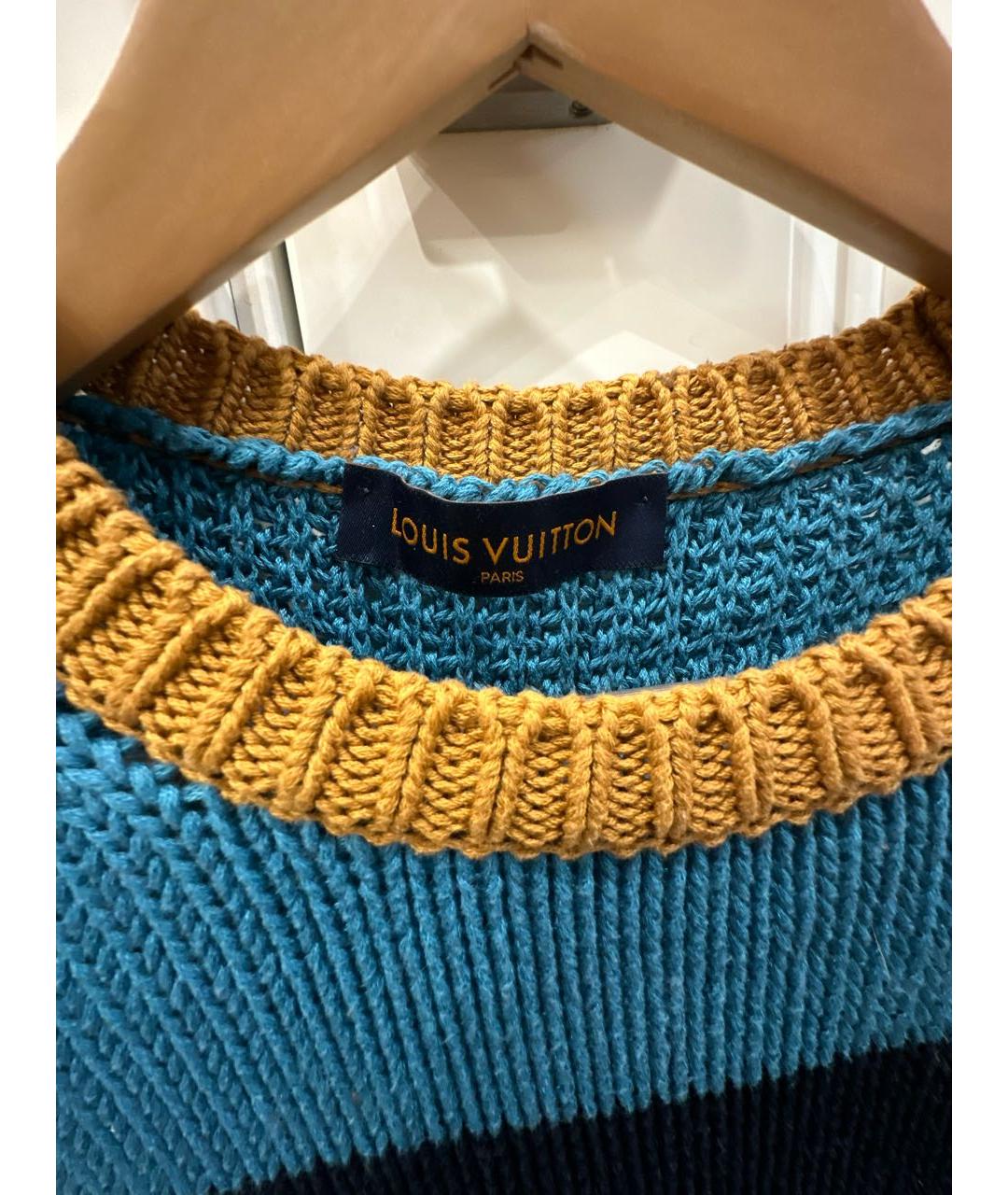 LOUIS VUITTON Мульти хлопковый джемпер / свитер, фото 3