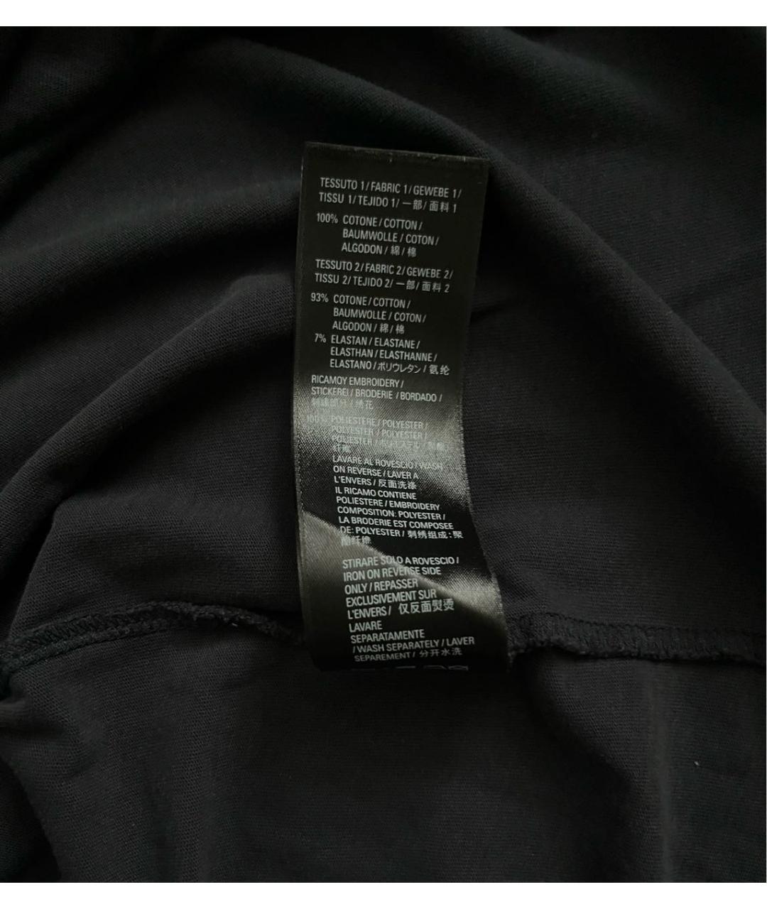 BALENCIAGA Серая хлопковая футболка, фото 8