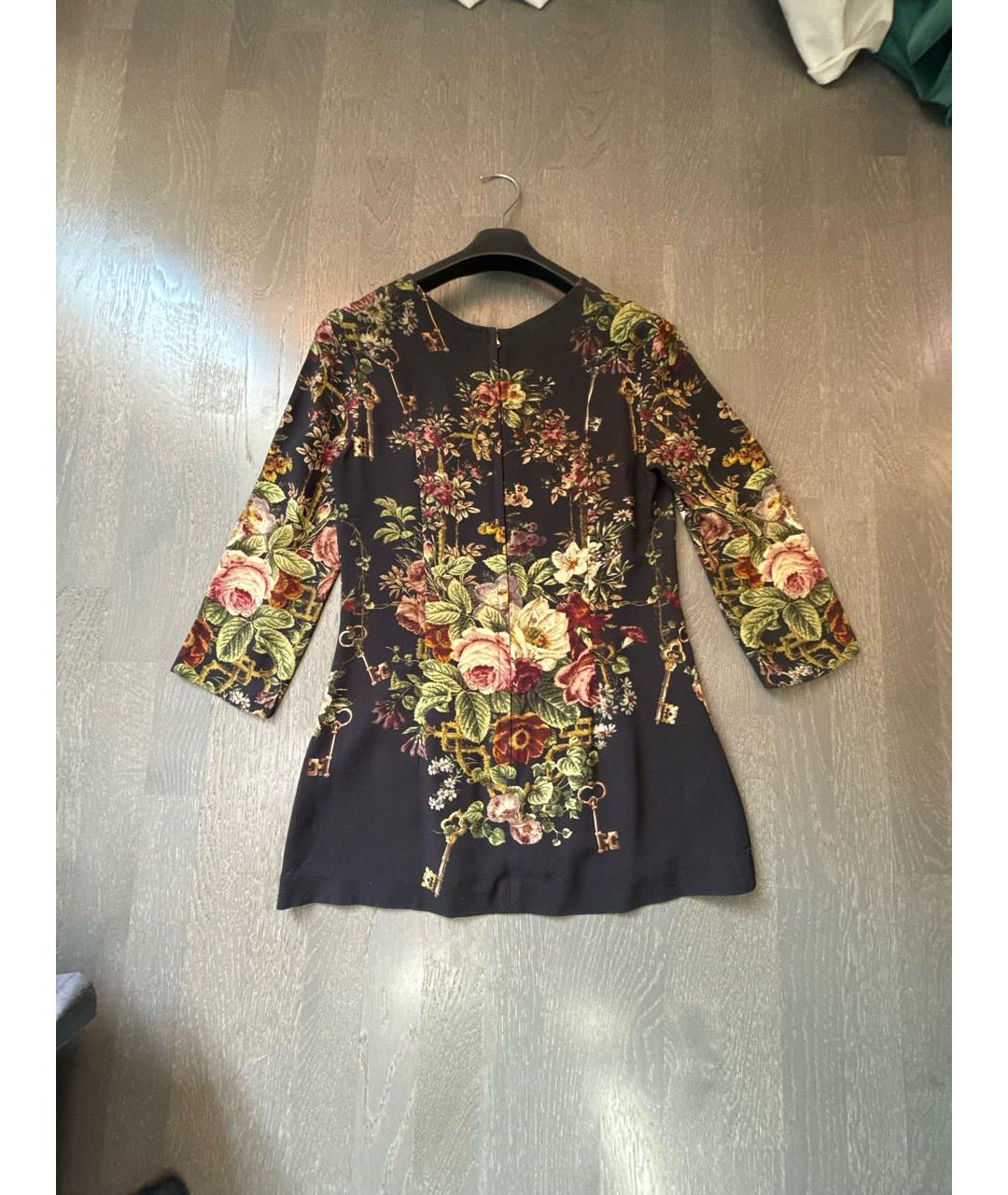 DOLCE&GABBANA Черная вискозная блузы, фото 2