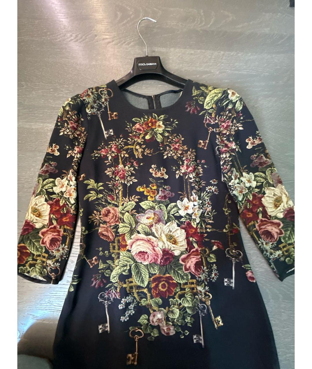DOLCE&GABBANA Черная вискозная блузы, фото 3