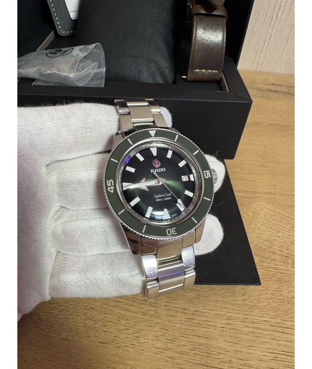 RADO Зеленые часы, фото 2