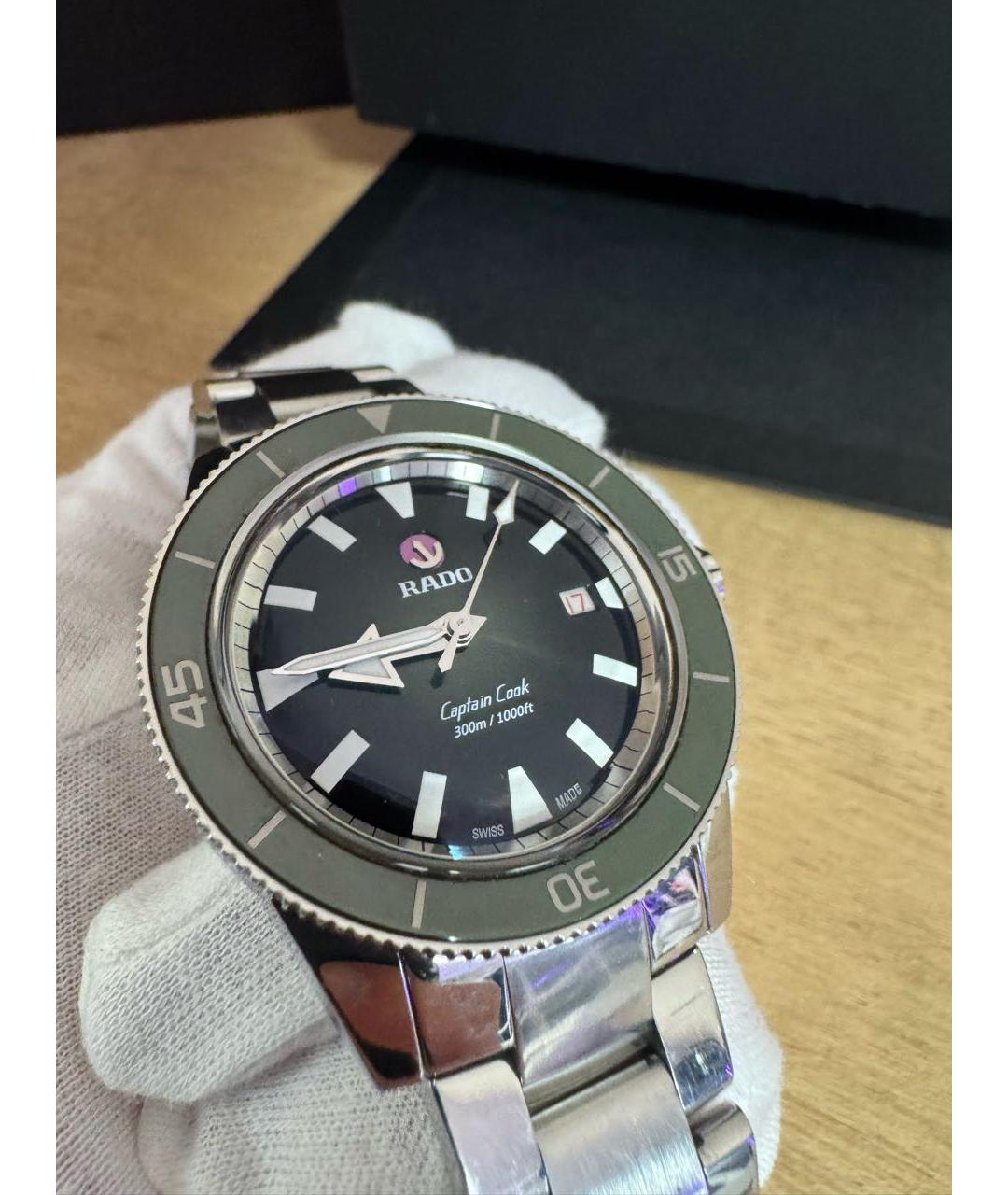 RADO Зеленые часы, фото 3