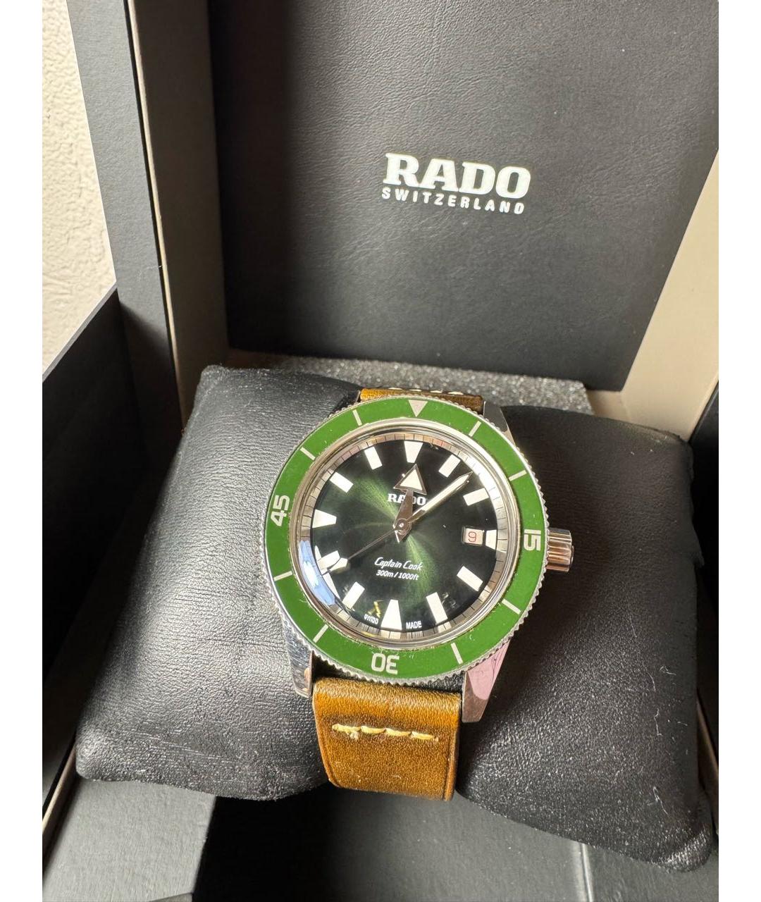 RADO Зеленые часы, фото 3