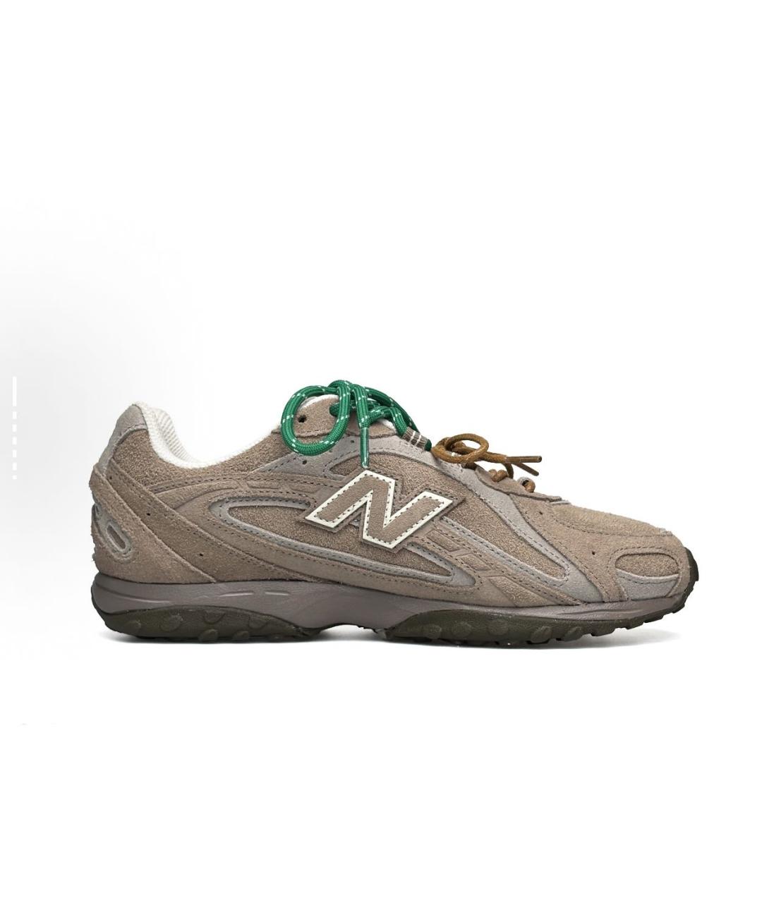 NEW BALANCE Бежевые замшевые кроссовки, фото 9