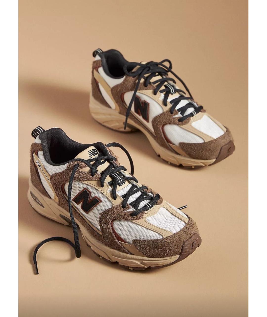 NEW BALANCE Коричневые кроссовки, фото 7