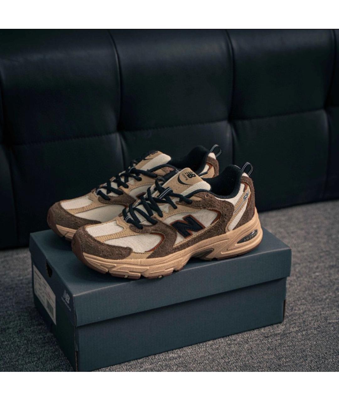 NEW BALANCE Коричневые кроссовки, фото 6