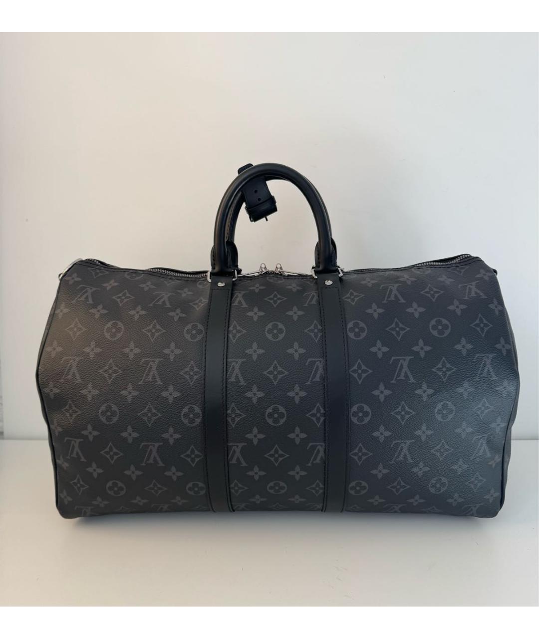 LOUIS VUITTON Серая дорожная/спортивная сумка, фото 4