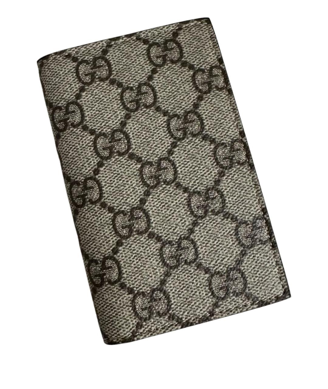 GUCCI Коричневая визитница, фото 7