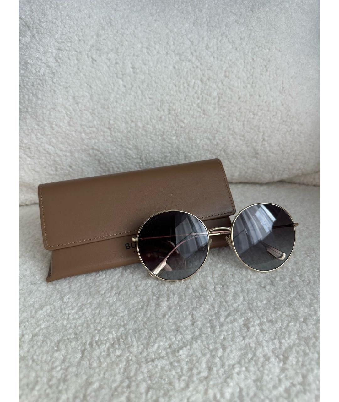 BURBERRY Коричневые солнцезащитные очки, фото 5