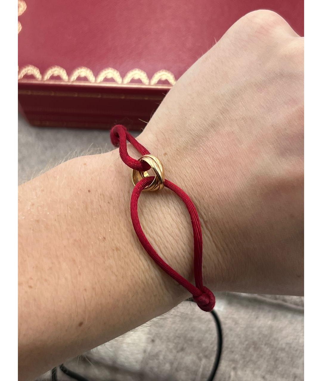 CARTIER Красный браслет из желтого золота, фото 4