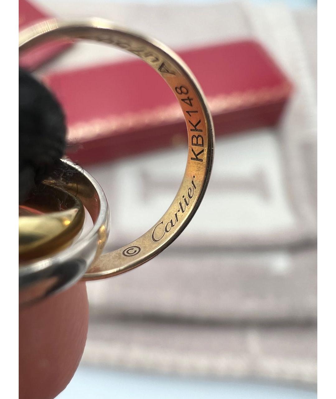 CARTIER Черный браслет из белого золота, фото 5