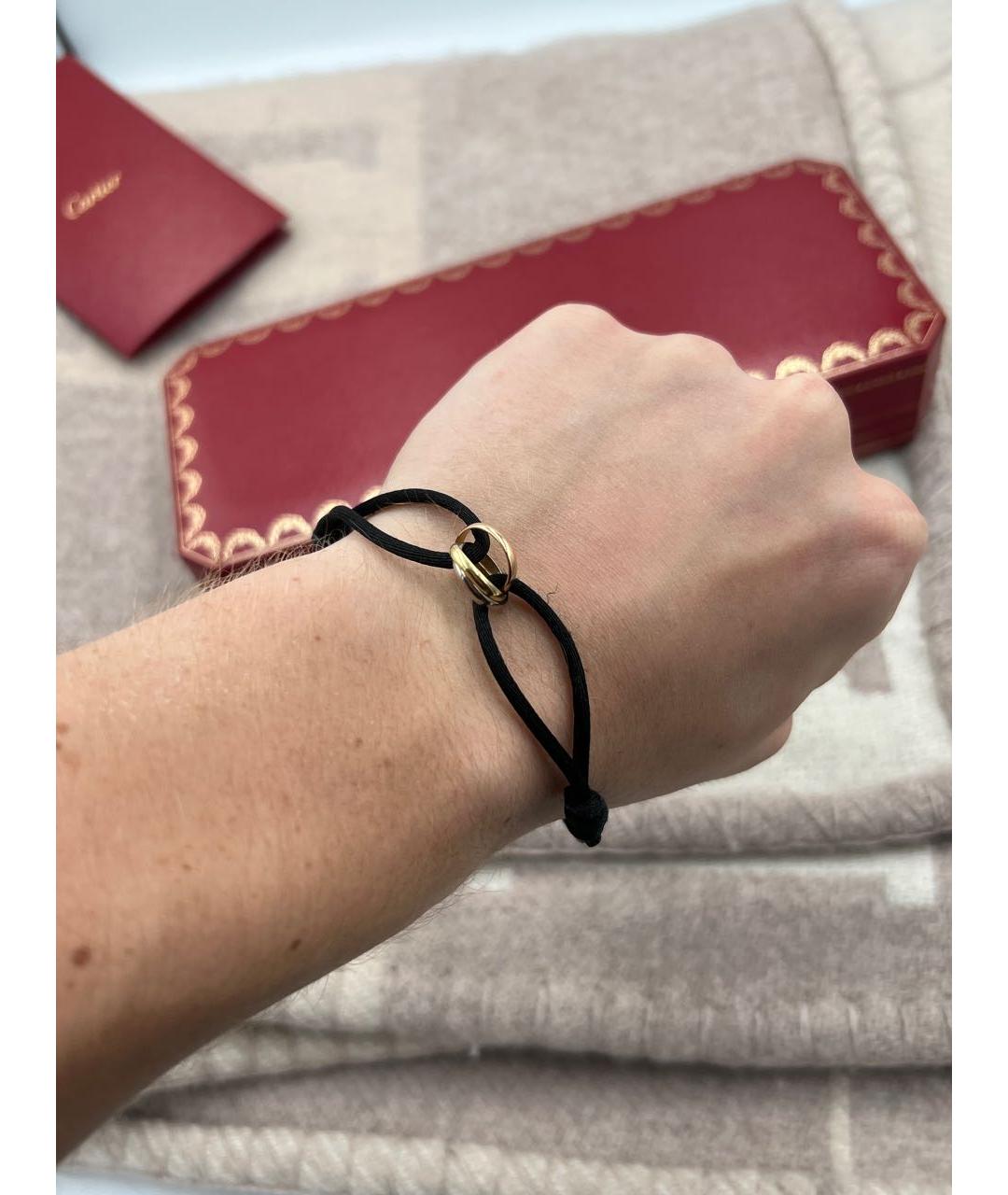 CARTIER Черный браслет из белого золота, фото 7
