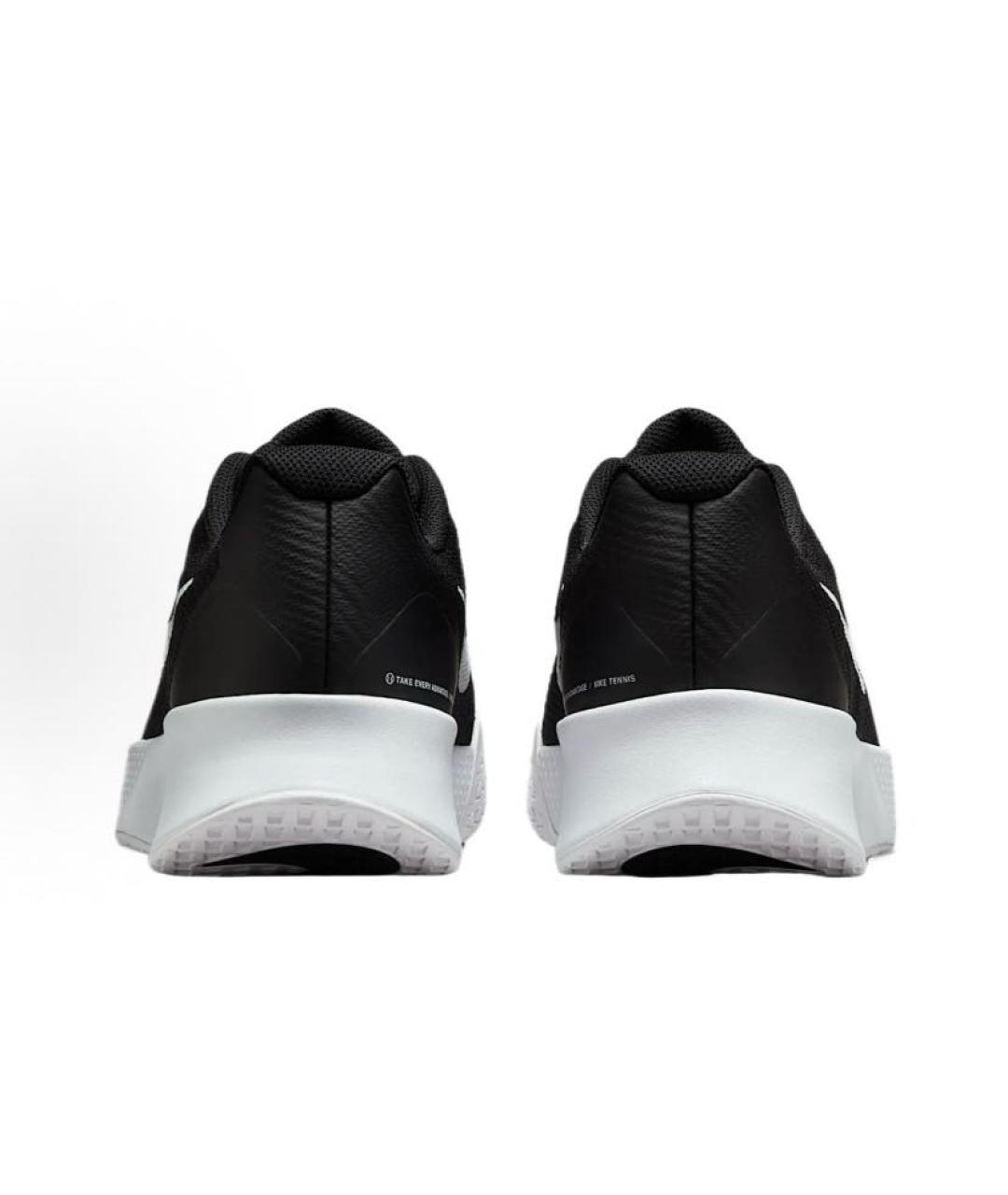 NIKE Черные текстильные низкие кроссовки / кеды, фото 4