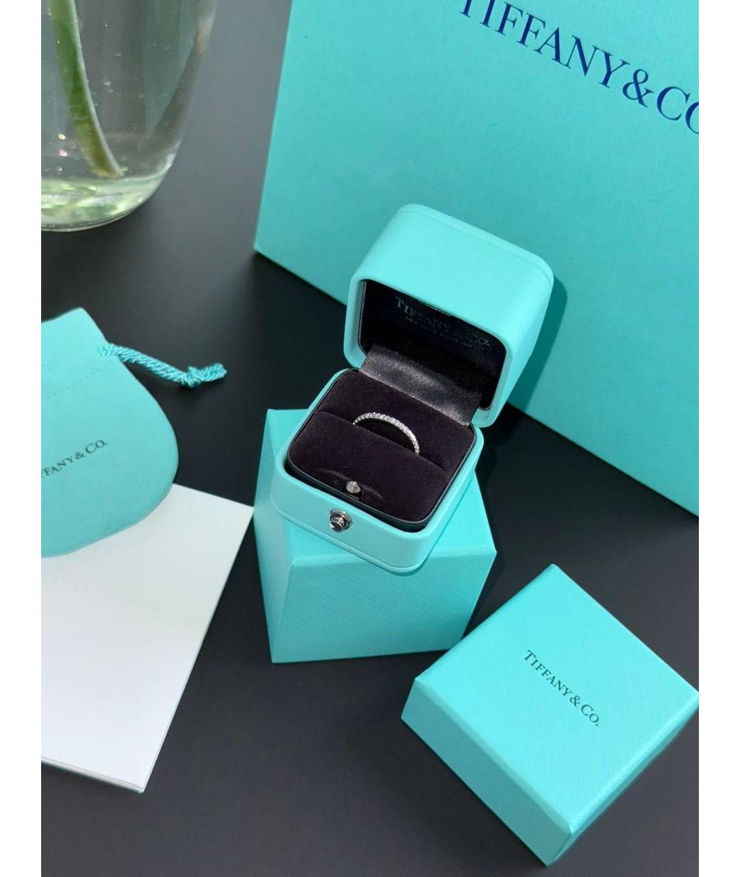 TIFFANY&CO Белое кольцо из белого золота, фото 3