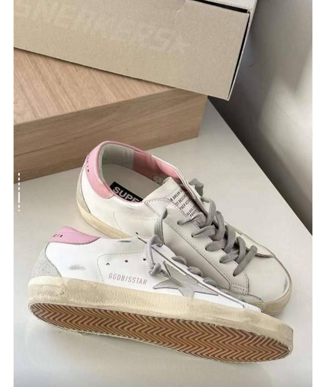 GOLDEN GOOSE DELUXE BRAND Белые кроссовки, фото 3