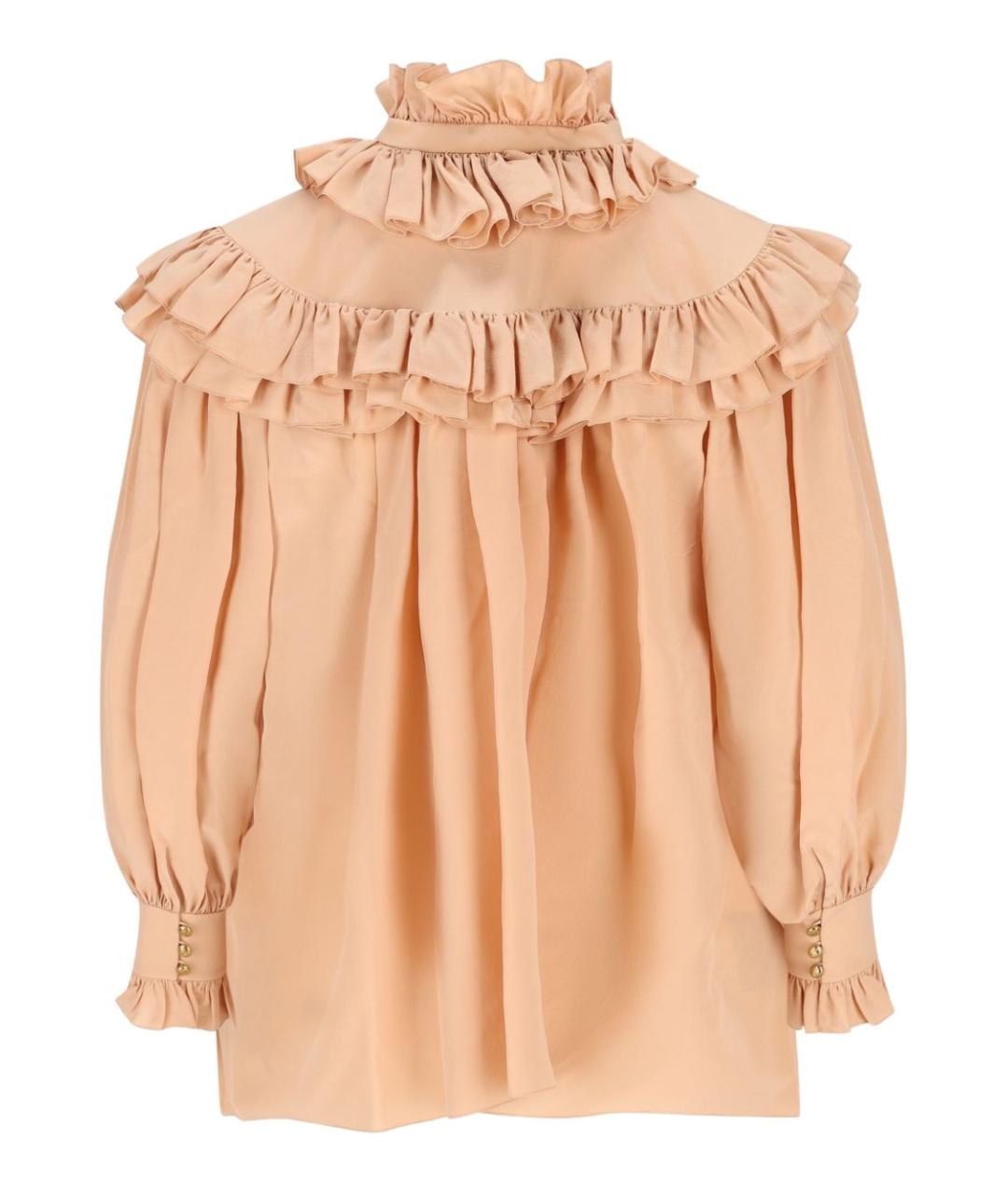 CHLOE Бежевая блузы, фото 2