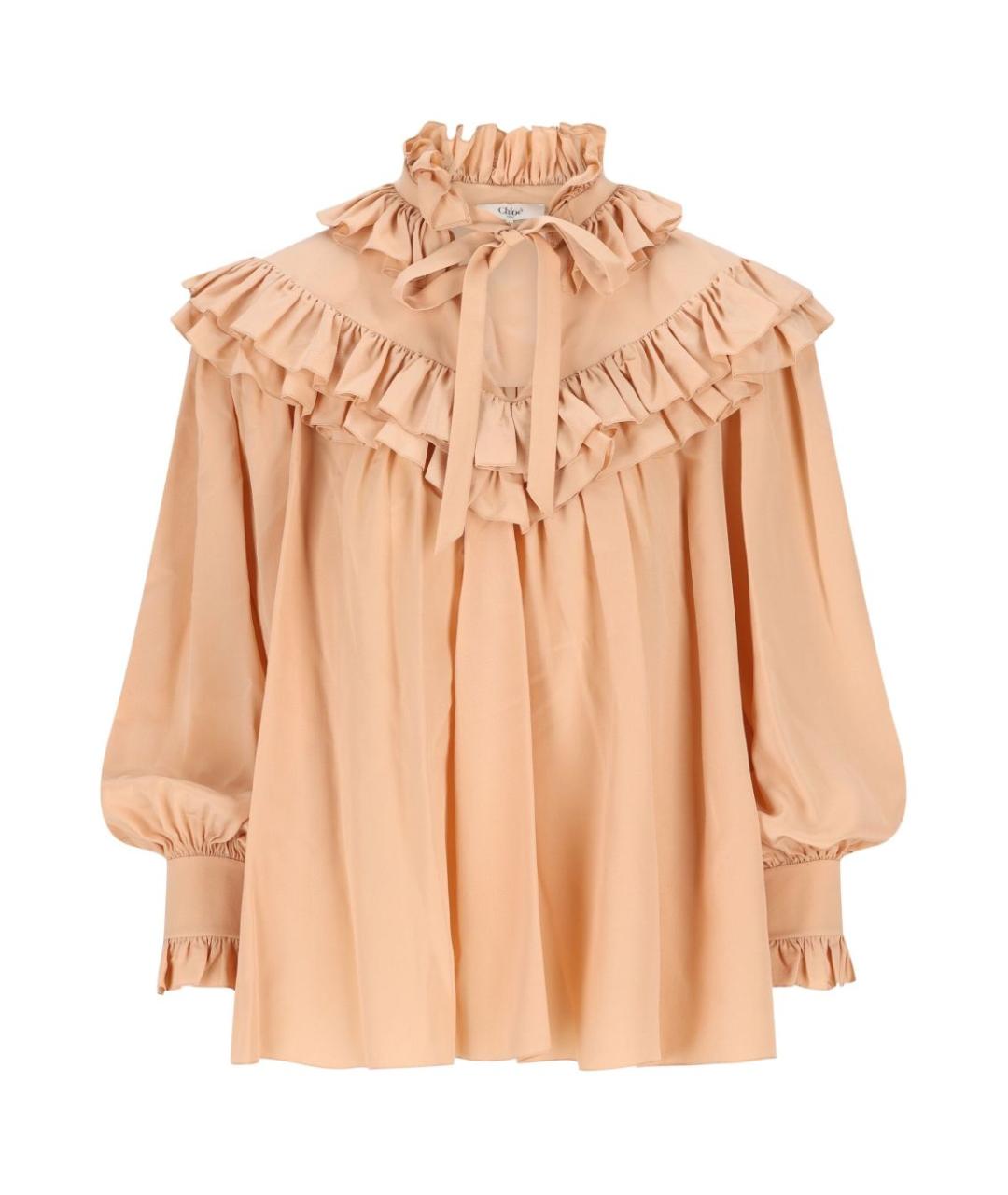 CHLOE Бежевая блузы, фото 1
