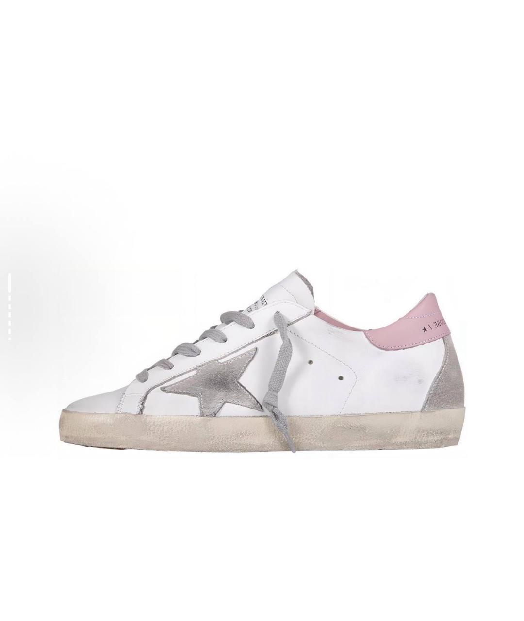 GOLDEN GOOSE DELUXE BRAND Белые кроссовки, фото 4