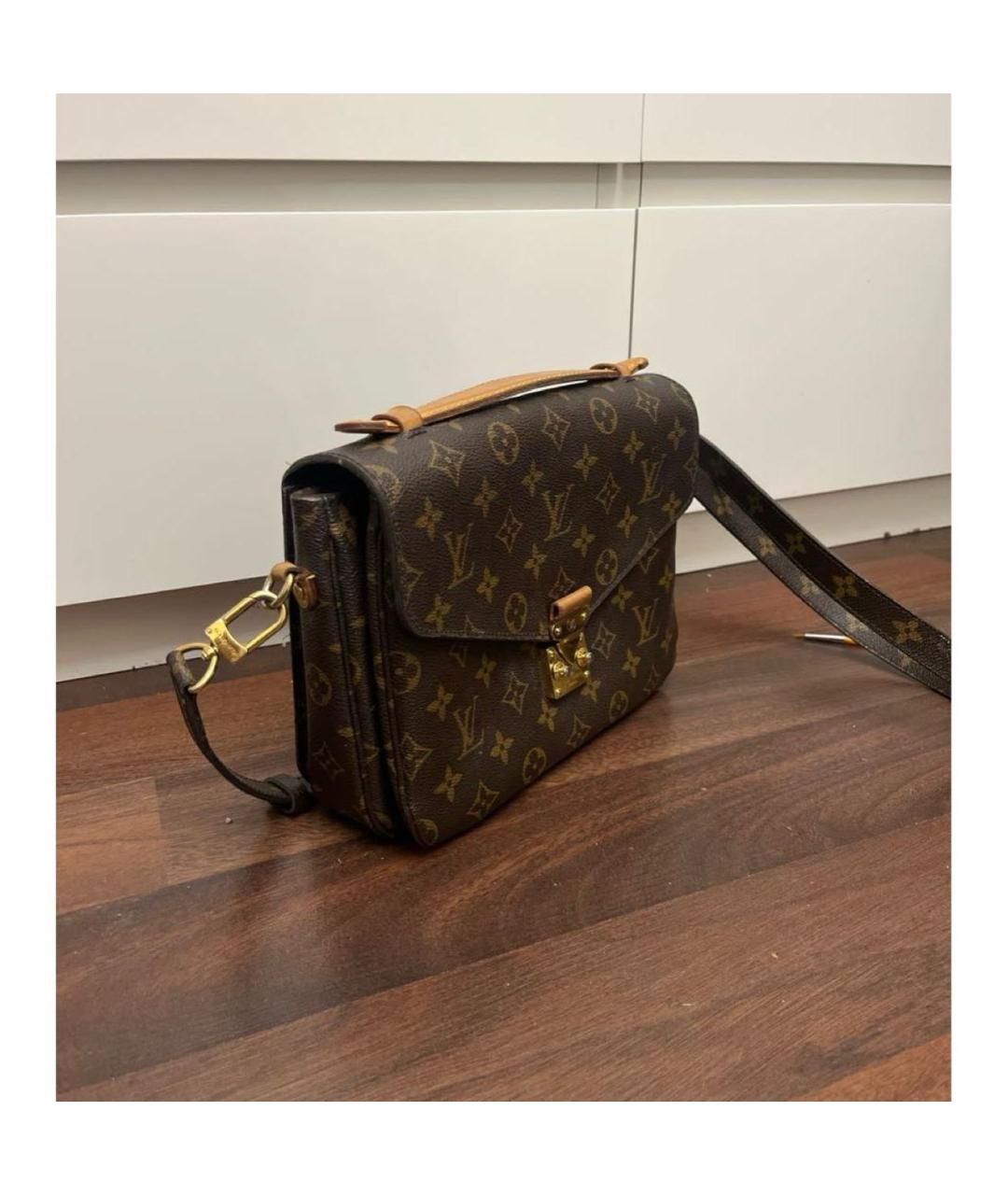 LOUIS VUITTON Коричневая сумка через плечо, фото 2