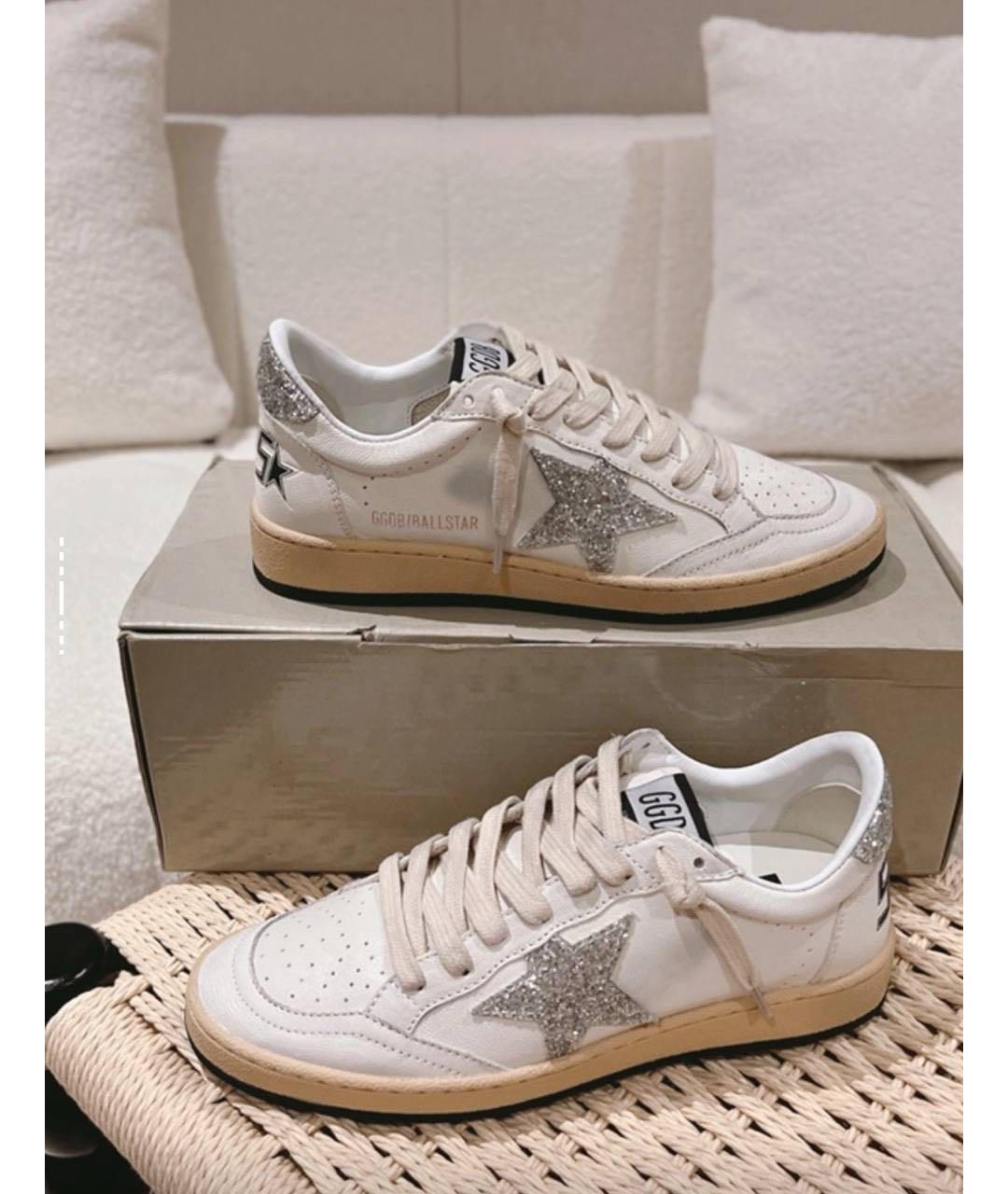 GOLDEN GOOSE DELUXE BRAND Белые кроссовки, фото 4