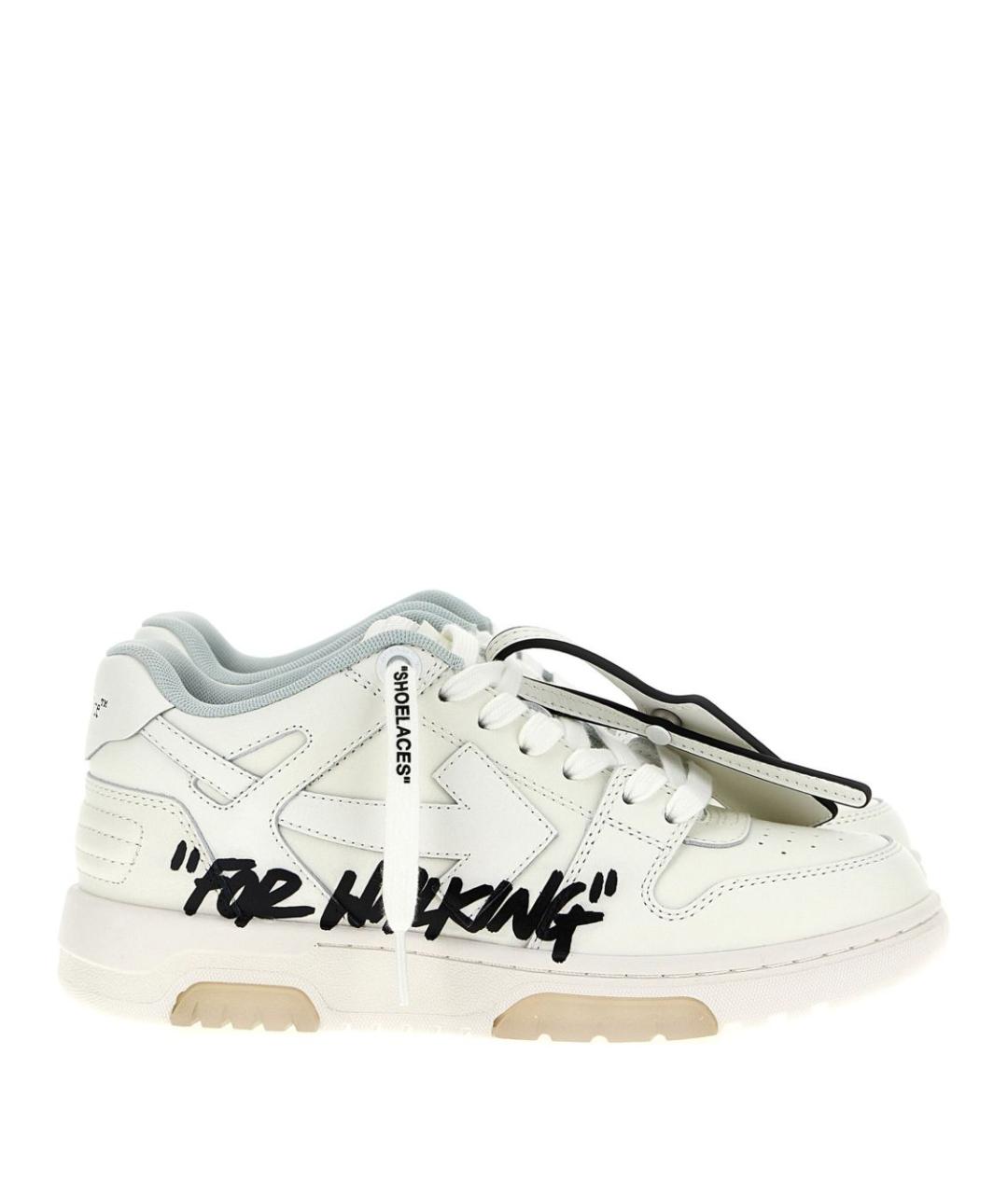 OFF-WHITE Белые кроссовки, фото 6