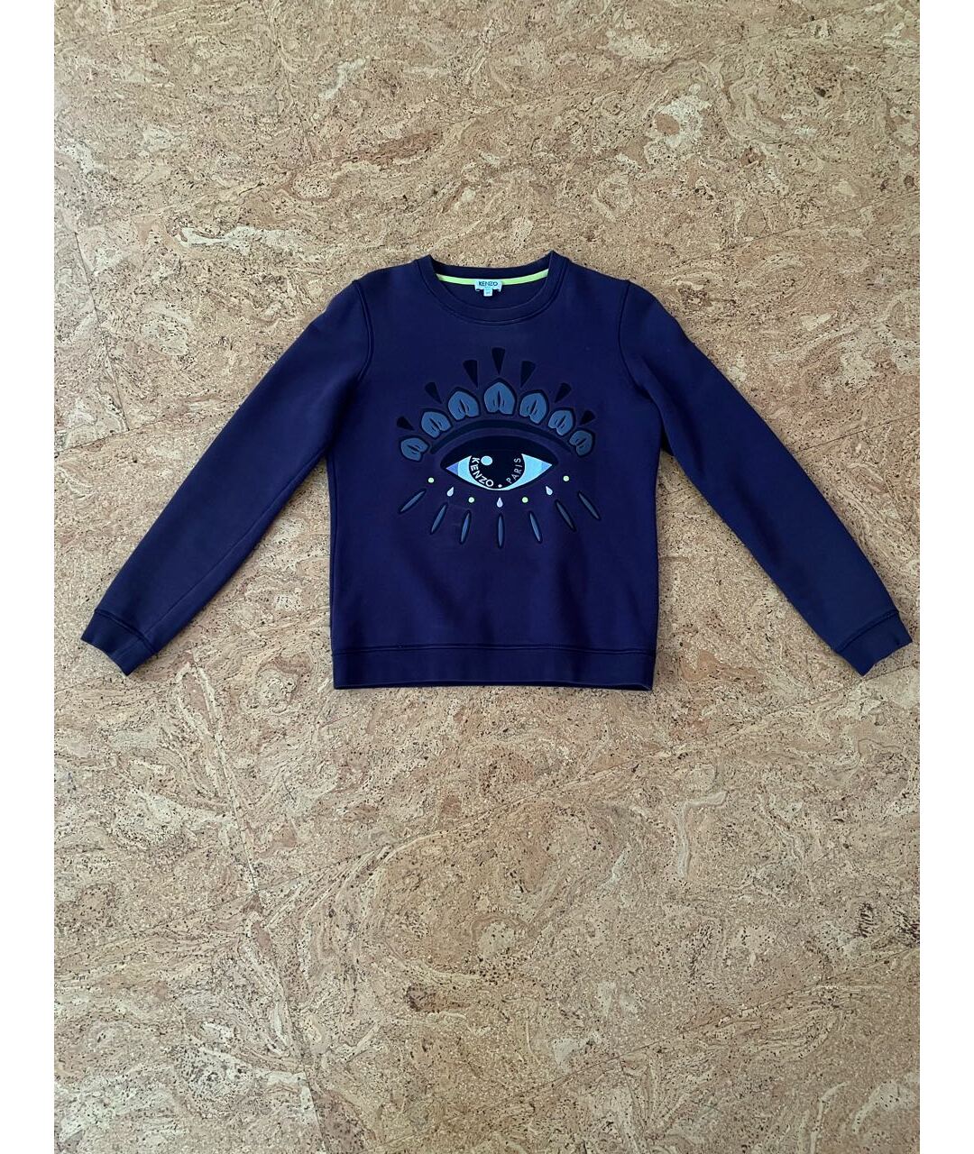 KENZO Фиолетовый хлопковый джемпер / свитер, фото 5
