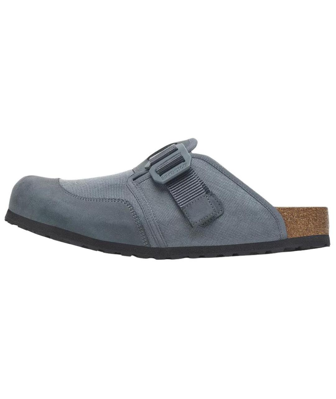 BIRKENSTOCK Серые текстильные сандалии, фото 6