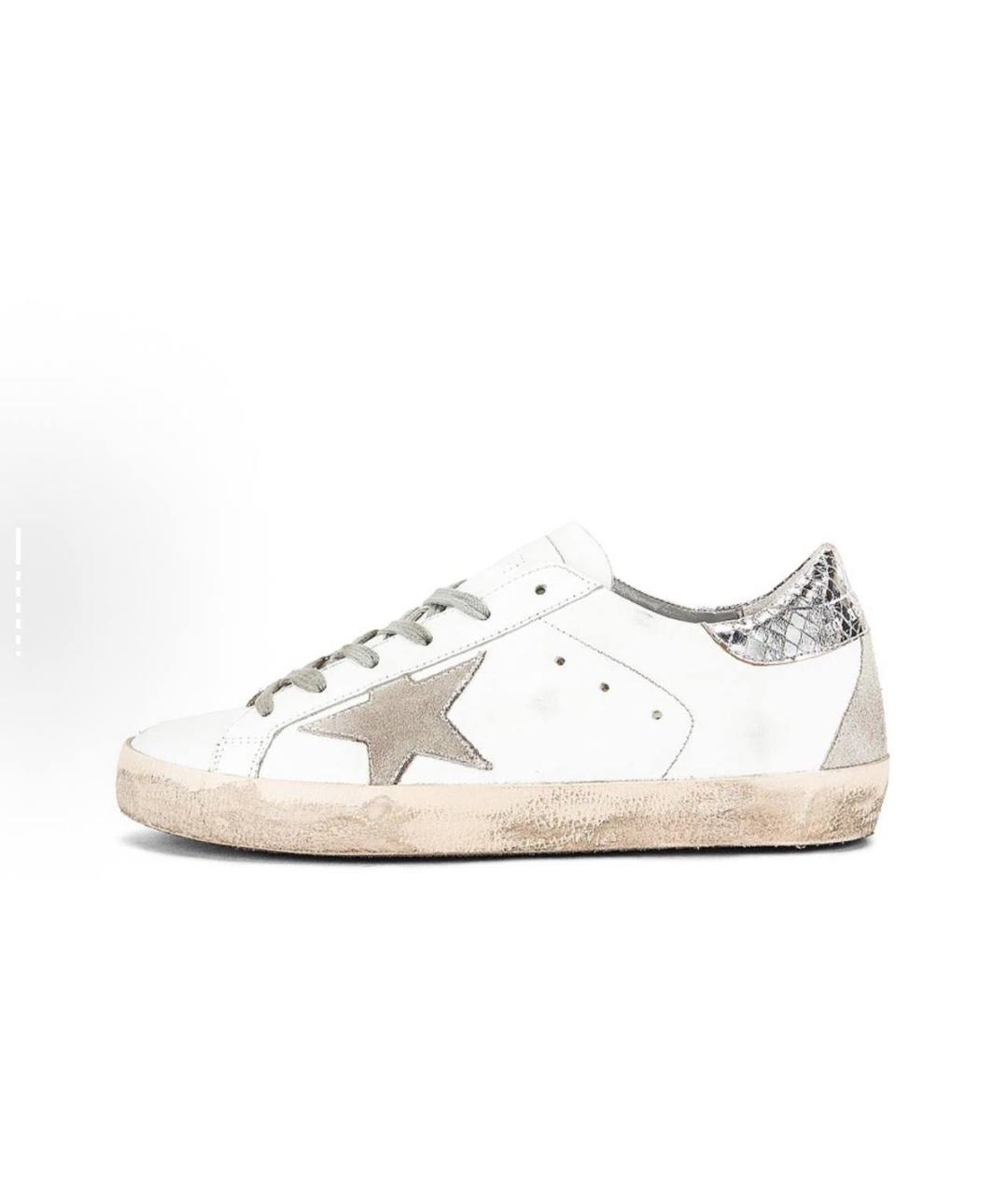GOLDEN GOOSE DELUXE BRAND Белые кроссовки, фото 4
