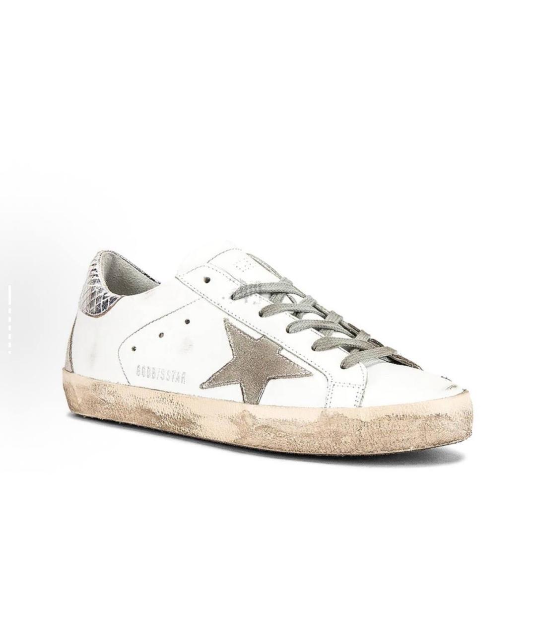 GOLDEN GOOSE DELUXE BRAND Белые кроссовки, фото 2