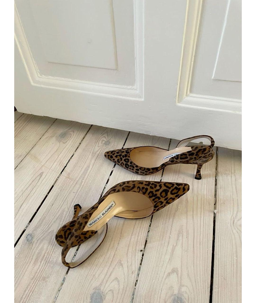 MANOLO BLAHNIK Мульти туфли, фото 2