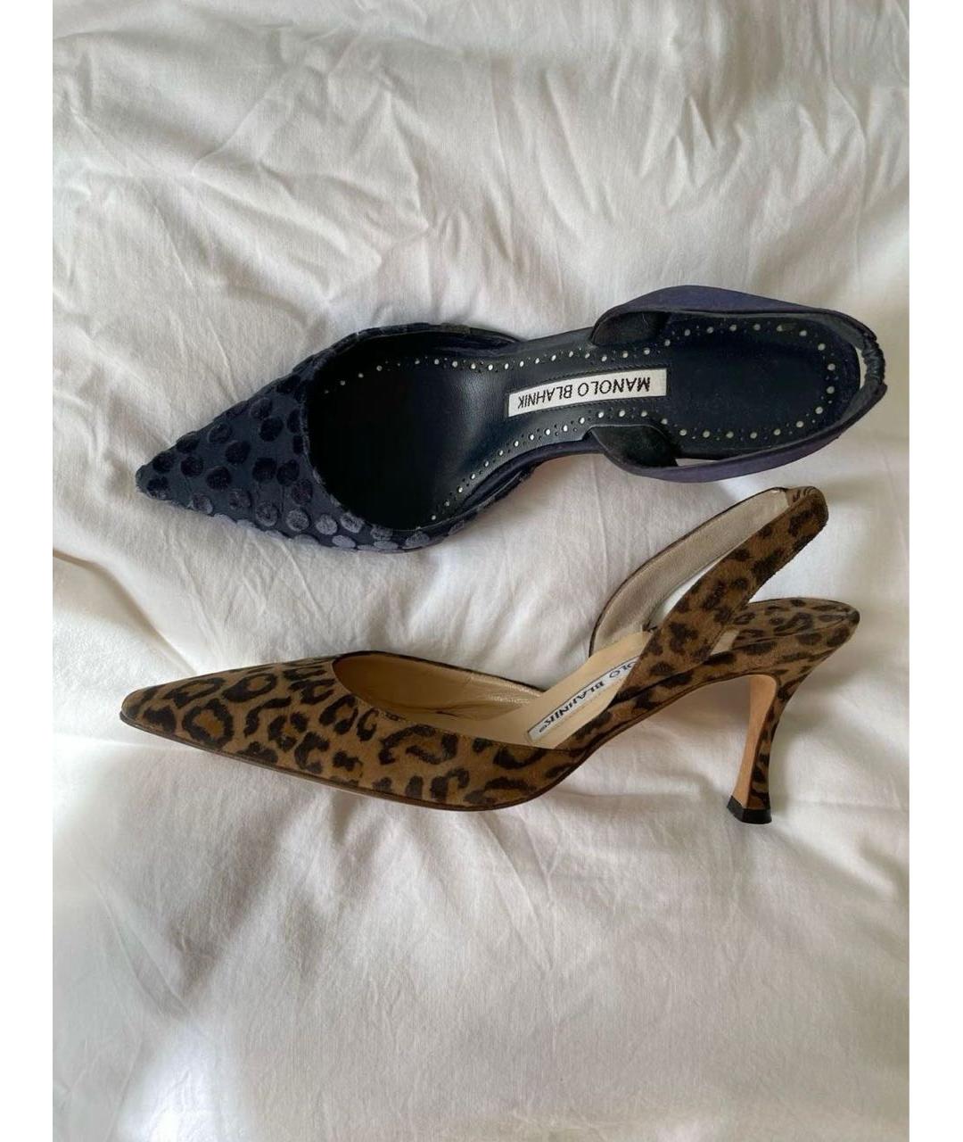 MANOLO BLAHNIK Мульти туфли, фото 7