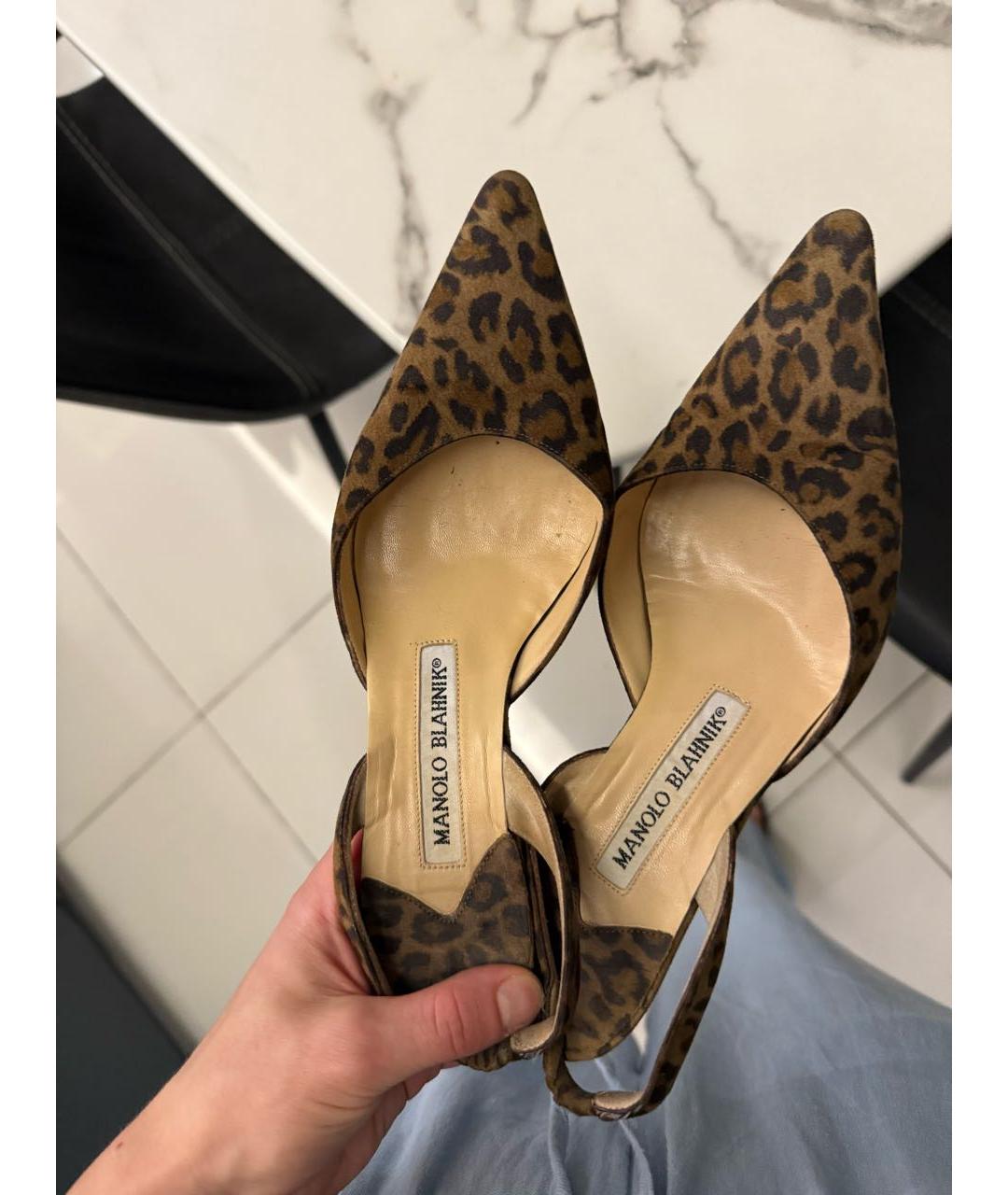 MANOLO BLAHNIK Мульти туфли, фото 5