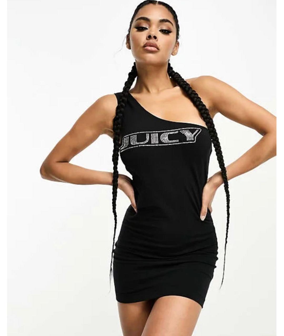 JUICY COUTURE Черное полиэстеровое вечернее платье, фото 2