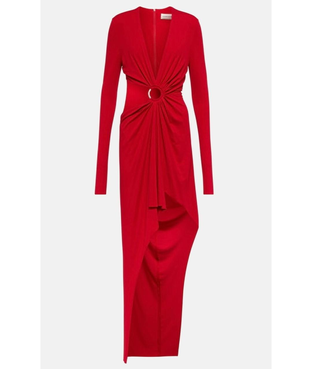 ALEXANDRE VAUTHIER Красное коктейльное платье, фото 8