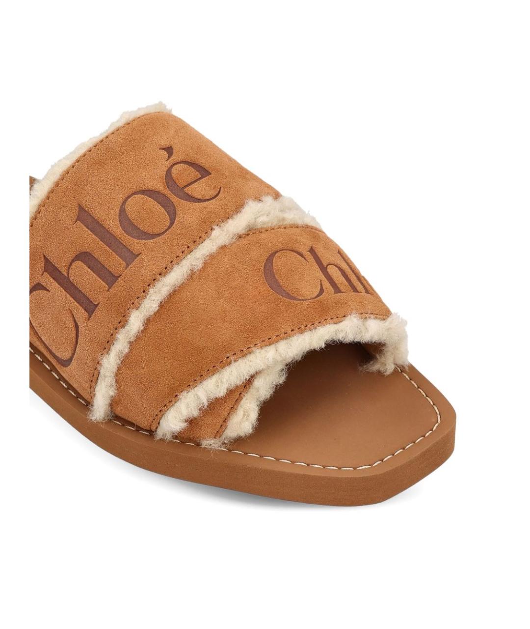 CHLOE Коричневые босоножки, фото 4