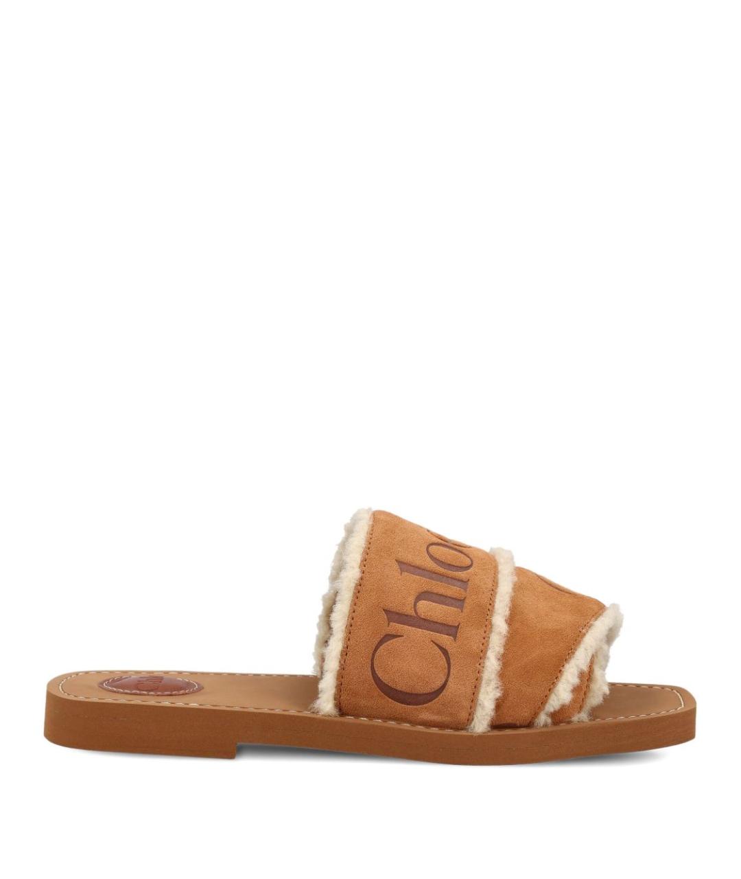 CHLOE Коричневые босоножки, фото 1